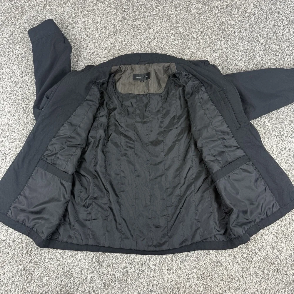 Kansai Yamamoto Field Jacket Mens Medium Black Utility Techwear Minimalist Japan